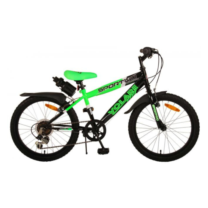 Bicicletta Bambino Movimento a Sfera Volare Sportivo 16"-Verde