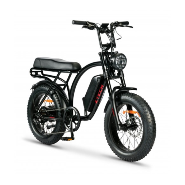 Bici Elettrica Z-Tech ZT-86-B Legacy 2.0 250W 48V 13Ah Batteria a Litio Nero