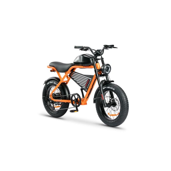 Bici Elettrica Z-Tech LEGACY 4.0 – ZT-75B 48V 13Ah Batteria a Litio -Arancione