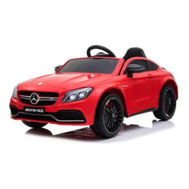 Auto Macchina Elettrica per Bambini Mercedes C63 AMG 12V -Rosa