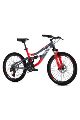 Bicicletta Ragazzo Magikbike MTB Twenty Four Full Bicolor 24" - 21V -Grigio/Arancio