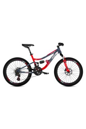 Bicicletta Ragazzo Magikbike MTB Twenty Four Full Bicolor 24" - 21V -Grigio/Arancio