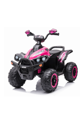 Quad Elettrico per Bambini Quad Medio Sport 12V-Rosa
