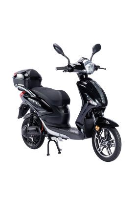 Bicicletta Elettrica Scooter Z-TECH ZT-09-E 250W 12 Ah 48V Batteria Piombo-Nero