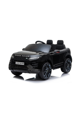 Auto Elettrica Macchina per Bambini LAND ROVER EVOQUE 12V con Monitor 4" Lettore Mp3 -Nero