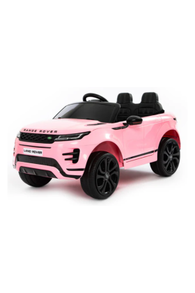Auto Elettrica Macchina per Bambini LAND ROVER EVOQUE 12V con Monitor 4" Lettore Mp3 -Rosa
