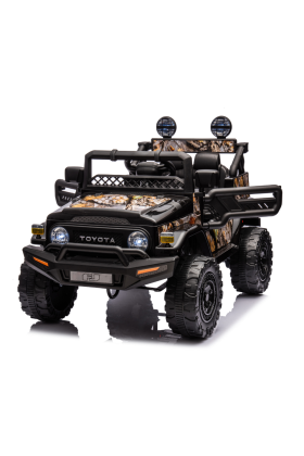 Auto Macchina Elettrica per Bambini Toyota Fj Cruiser Ride-on 12V-Nero