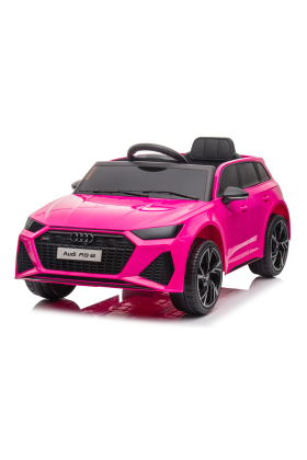 Auto Macchina Elettrica Per Bambini Audi RS6 12V-Rosa
