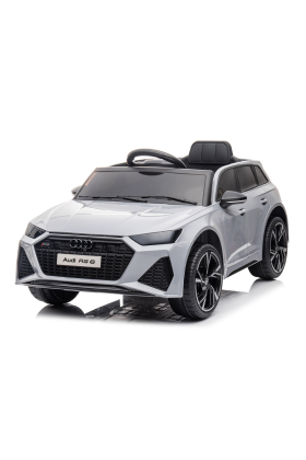 Auto Macchina Elettrica Per Bambini Audi RS6 12V-Grigio