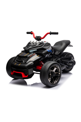 Quad Elettrico per Bambini ATV 3.0 12V-Nero