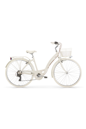 Bicicletta MBM UNISEX  Primavera  26'' 6v-Avorio