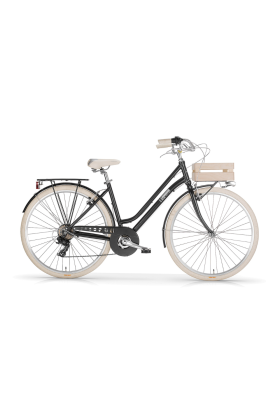 Bicicletta MBM UNISEX  APOSTROPHE  28'' 7V-Nero