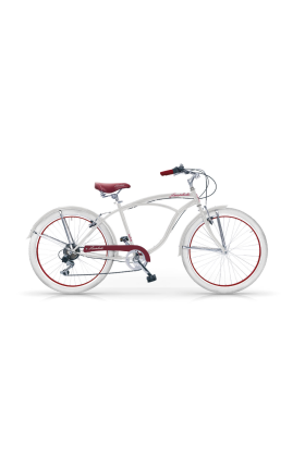 Bici Cruiser MBM  HONOLULU Uomo Ruote  26''-Avorio