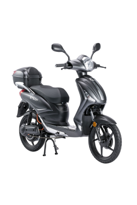 Bicicletta Elettrica Scooter Z-TECH  ZT-09-TDC 1000W 20Ah 48V Batteria Piombo-Nero Opaco Matt