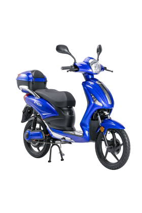 Bicicletta Elettrica Scooter Z-TECH  ZT-09-TDC 1000W 20Ah 48V Batteria Piombo-Blu