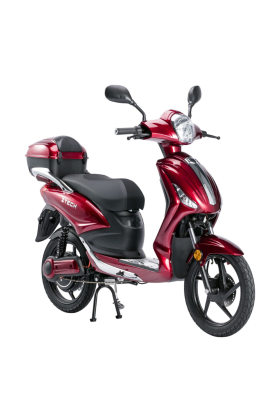 Bicicletta Elettrica Scooter Z-TECH  ZT-09-TDC 1000W 20Ah 48V Batteria Piombo-Rosso