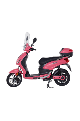 Bici Elettrica Scooter Z-TECH  ZT-09-FL 1000W 20Ah 60V Batteria Litio-Rosa