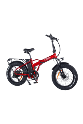 Bicicletta Elettrica Z-Tech ZT-89-M SNIPER 250W/500W 48V 13Ah Batteria Litio -Rosso