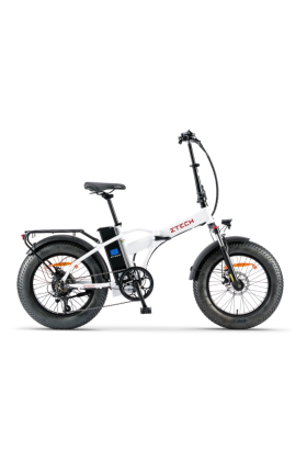 Bicicletta Elettrica Z-Tech ZT-89-F Folding Etna Telaio (Dritto) 250W 10.4Ah 36V Batteria Litio