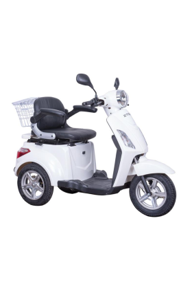 Scooter Z-TECH ZT-15-E "TRILUX PLUS"  3 RUOTE Differenziale per Disabili e Anziani-Bianco