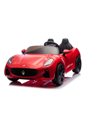 Auto Elettrica Per Bambini Maserati Folgore 12V-Rosso