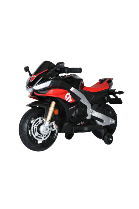 Moto Elettrica per Bambini Aprilia Racing RSV4 Small 12V -Nero