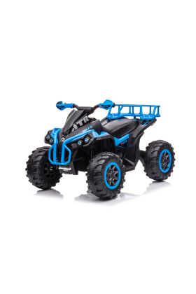 Quad Elettrico per Bambini ATV  1.0 12V  con Radiocomando-Blu