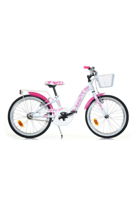 Bicicletta Bambina Dino Bikes Aurelia Smarty 20" 1 Velocità-Bianco