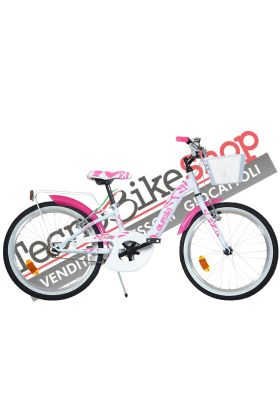 Bicicletta Bambina Dino Bikes Aurelia Smarty 20" 1 Velocità-Bianco