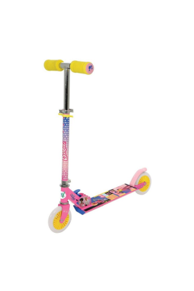 Monopattino Pieghevole per Bambini in Alluminio 2 Ruote BARBIE