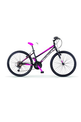 Bici Donna MTB MBM District 26" con Cambio 18 Velocità-Nero