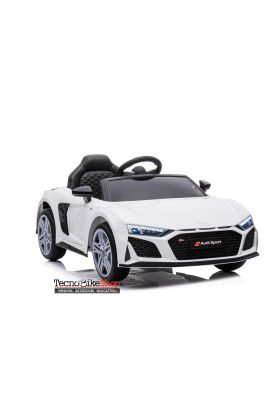 Auto Elettrica per Bambini Audi R8 Sport 12V-Bianco