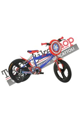 Bici Bambino Capitan America Dino Bikes 16"