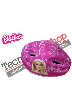 Casco Caschetto Bici Bambina Dino Bikes Barbie Omologato Misura Regolabile
