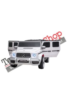 Auto Elettrica per Bambini MERCEDES Classe G  AMG 12V Big 2 Posti -Bianco