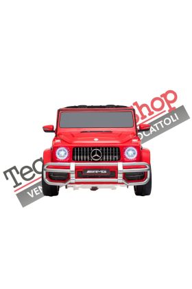 Auto Elettrica per Bambini MERCEDES Classe G  AMG 12V Big 2 Posti -Rosso