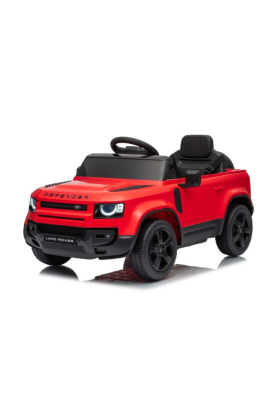 Auto Elettrica per Bambini Land Rover Defender Small 12V-Rosso