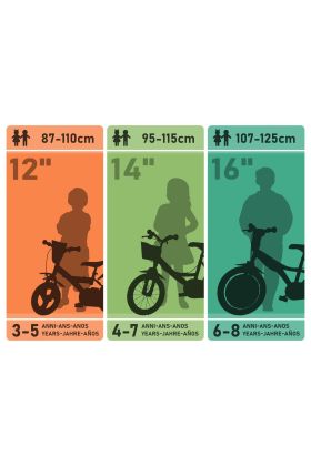 Bicicletta Bambini CLASSIC 1952 VINTAGE 14"