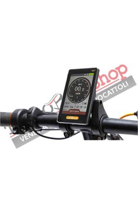 Bici Elettrica Pieghevole E-BIKE Fat Bike RKS RD08 Sport Bike Dallas Luxury 250w 48v-Rosso