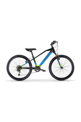 Bicicletta Bambino MTB MBM District 20" 7 Velocità-Blu