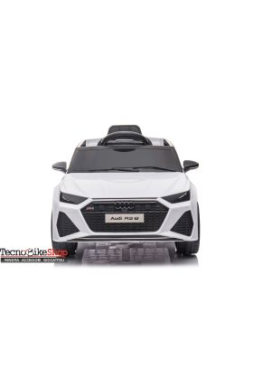 Auto Macchina Elettrica Per Bambini Audi RS6 12V-Bianco
