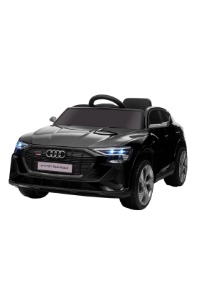Auto elettrica per bambini Audi E-Tron 12v-Nero