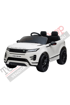 Auto Elettrica Macchina per Bambini LAND ROVER EVOQUE 12V con Monitor 4" Lettore Mp4 