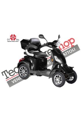 Scooter Elettrico Z-TECH ZT-15-Q FASTER  4 Ruote per Disabili e Anziani 