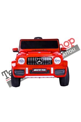 Auto Elettrica per Bambini MERCEDES G63 Sport AMG 12V -Rosso