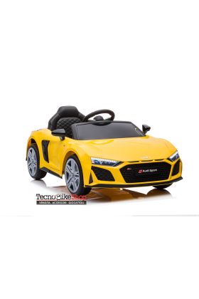 Auto Elettrica per Bambini Audi R8 Sport 12V-Giallo