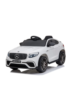 Auto Macchina Elettrica per Bambini Mercedes GLC AMG Coupé 12V-Bianco