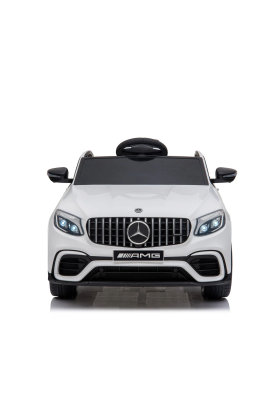 Auto Macchina Elettrica per Bambini Mercedes GLC AMG Coupé 12V-Bianco