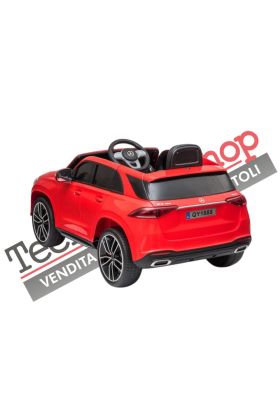 Auto Elettrica per Bambini MERCEDES GLE 450 12V-Rosso