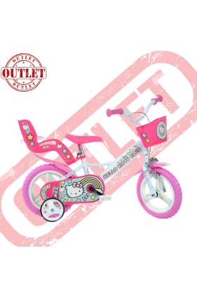 Bicicletta  Bambina Dino Bikes Hello Kitty 2 12" - Seconda Scelta